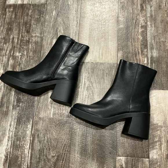 Sun + Stone Elegant Black Women's Ankle Boots Size 9.5 - Picture 15 of 16